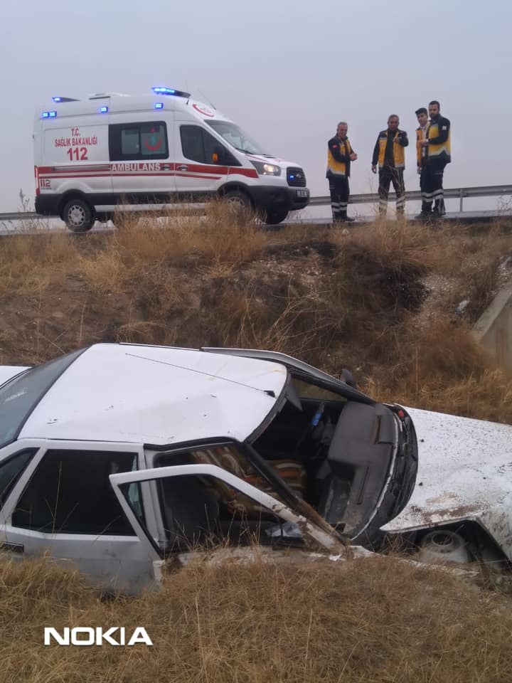 konya yolu kutlu koyu yol ayriminda kaza